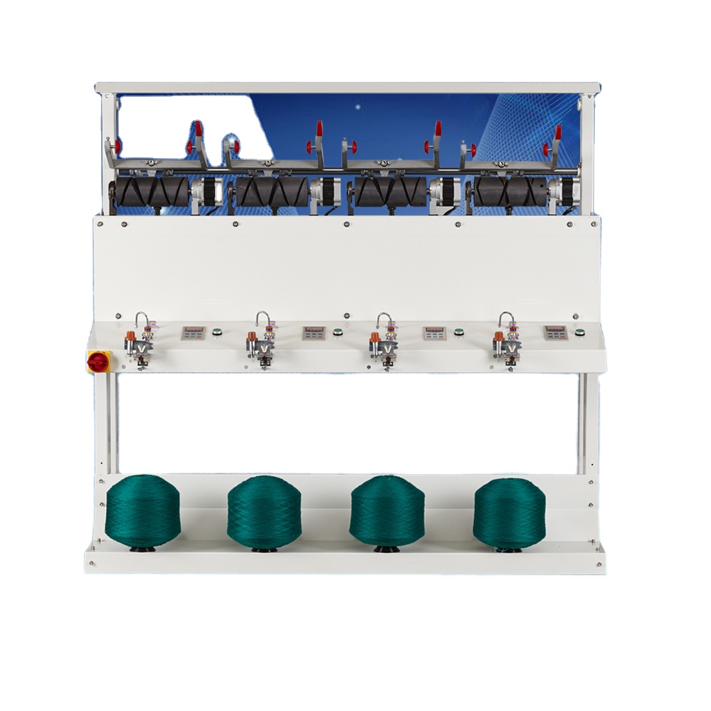 Home Textiles Manufacturer - Máquina de enrolar bobinas com 4