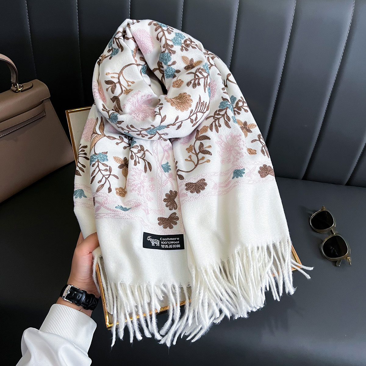 Home Textiles Blanket - Novo inverno quente cachecol de caxemira