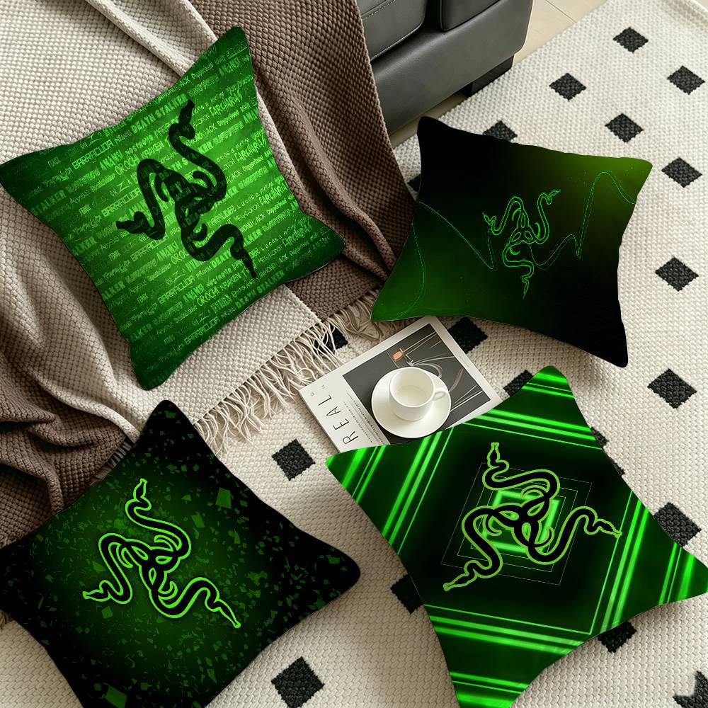 Home Textiles Super Soft - Fronhas com logotipo R-RAZER, capa de
