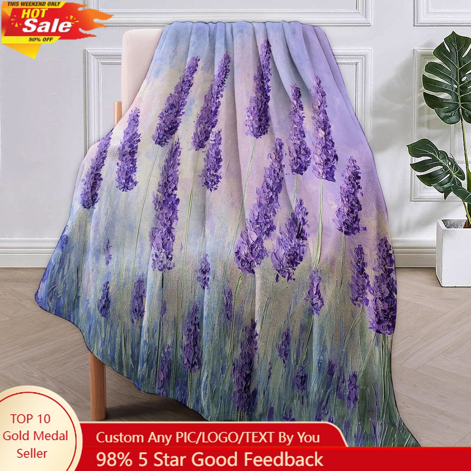 Home Textiles Blanket - Cobertor de flanela campista, presentes de