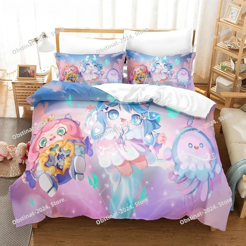 Linen Duvet Cover - Textiles para casa eggy festa conjunto