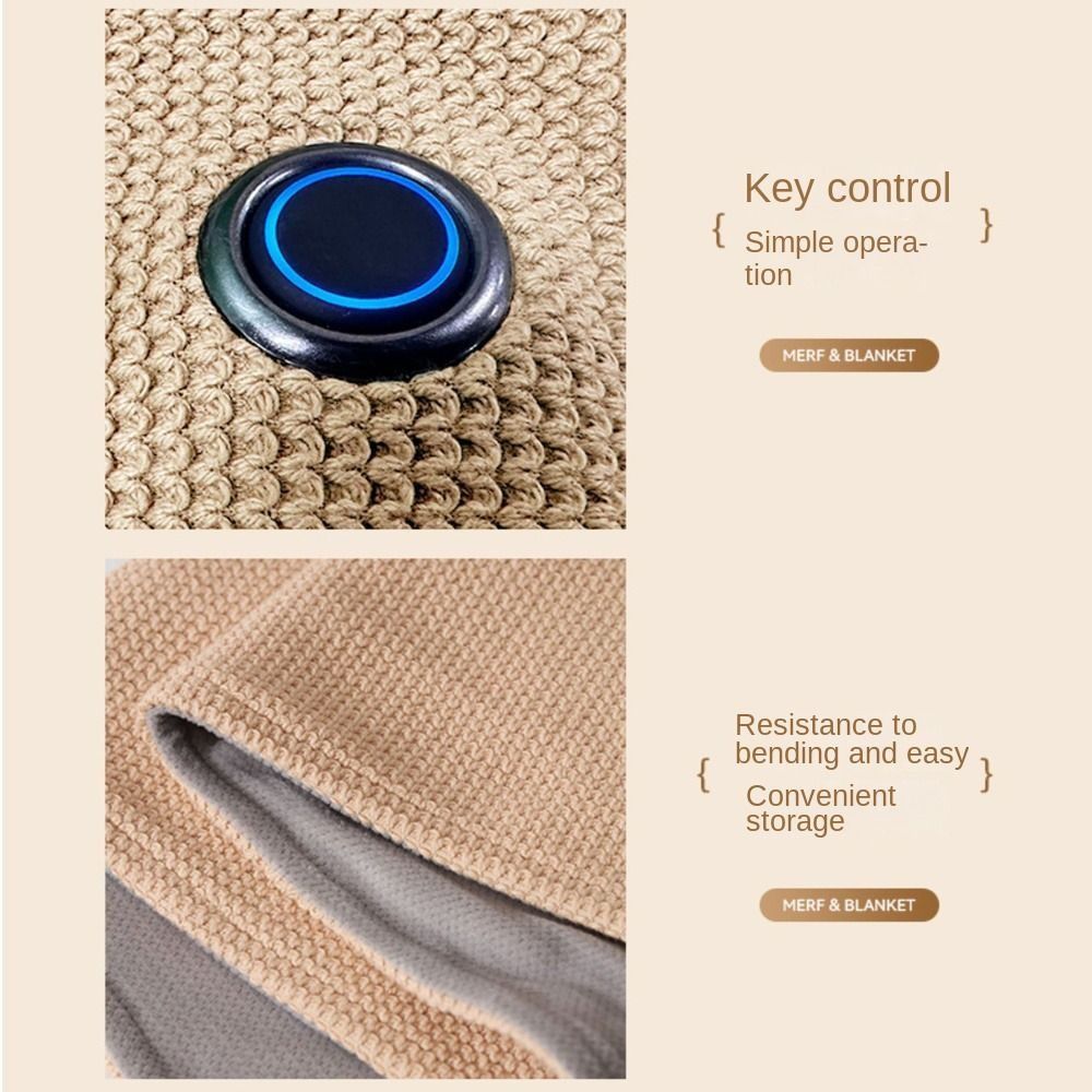 Manta Elétrica USB Aquecida Po - Home Textiles Blanket avaliação e preço