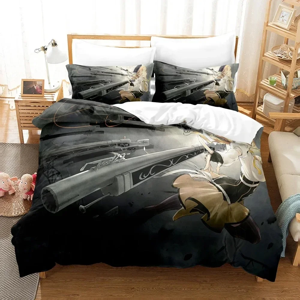 Moda superior 3d puella magi m - Linen Duvet Cover avaliação e preço