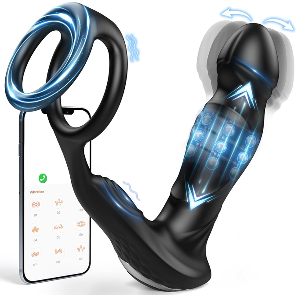 Massageador de Próstata com Co - P & C Home Textiles Usa avaliação e preço