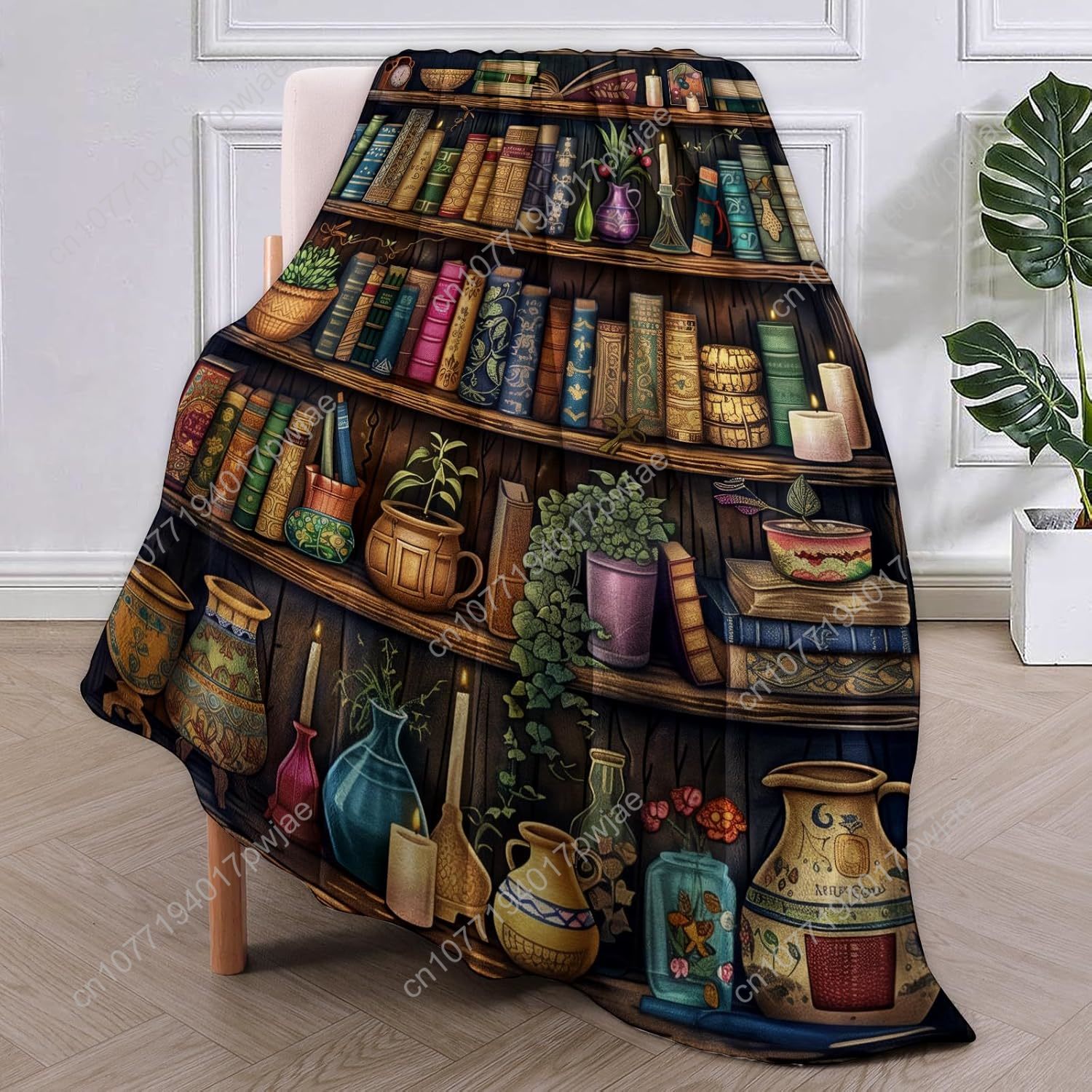 Cobertor de estante vintage pa - Home Textiles Blanket avaliação e preço