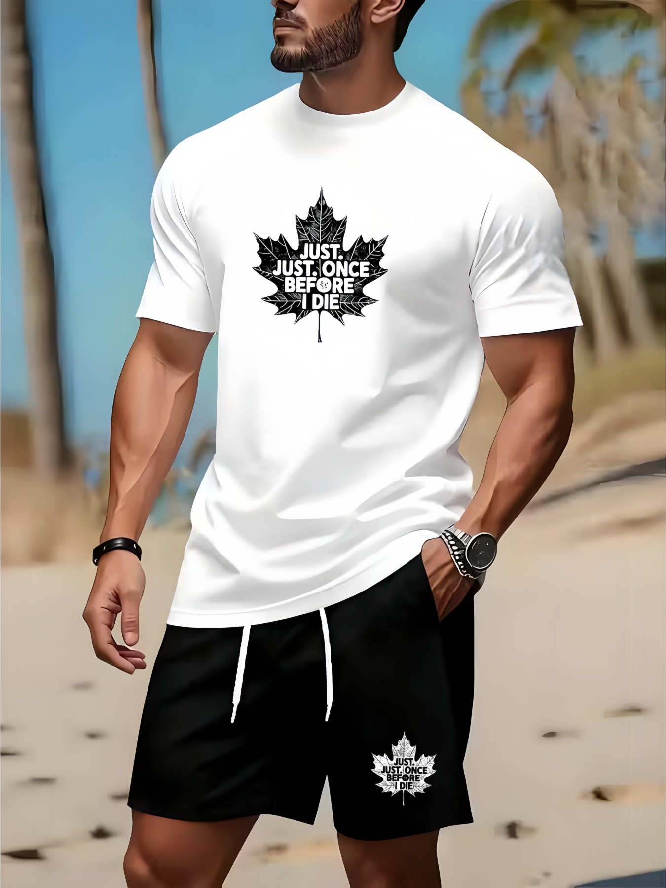Conjunto de camiseta e shorts  - P & C Home Textiles Usa avaliação e preço